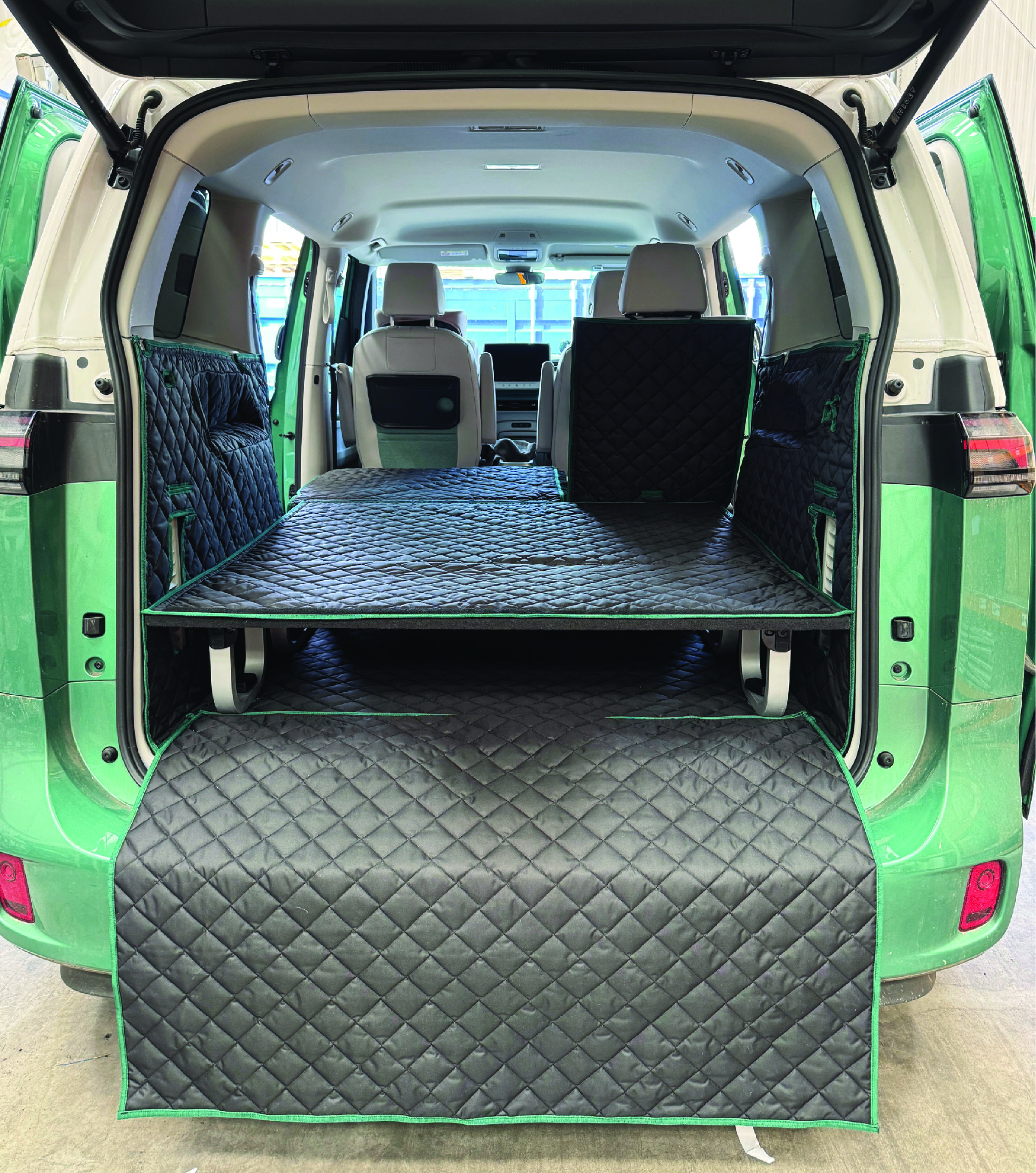 Volkswagen ID Buzz 2022 - Present (With Extra Shelf) Fully Tailored Boot Liner