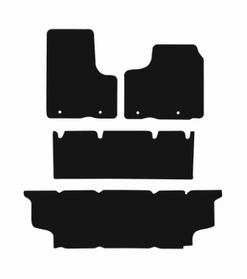 Vauxhall Vivaro 2014 - 2019 (9 Seater) Van Mats