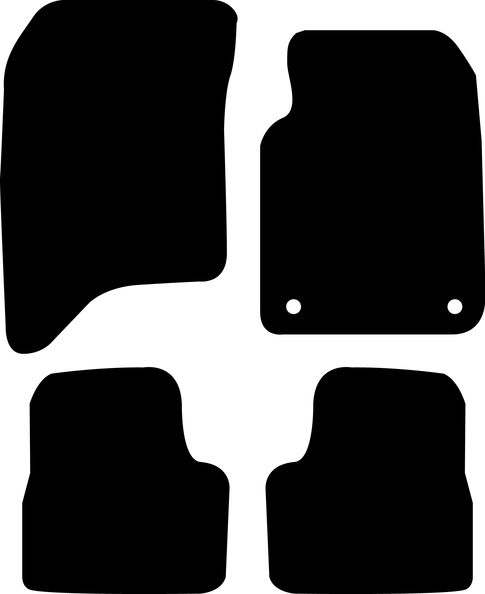Jeep Avenger 2023 - Present (Hybrid) Car Mats